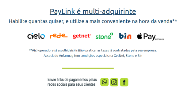 PAYLINK – Central de Negócios Anfarmag