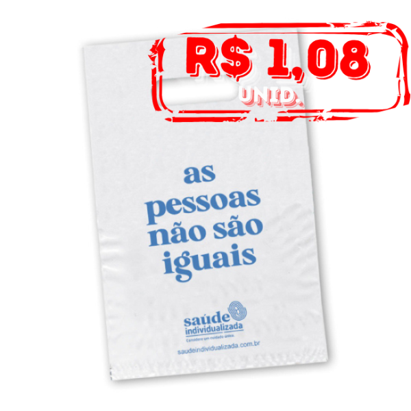 Pack c/1000 Envelope para Delivery (com alça) - 32x47 - Saúde Individualizada